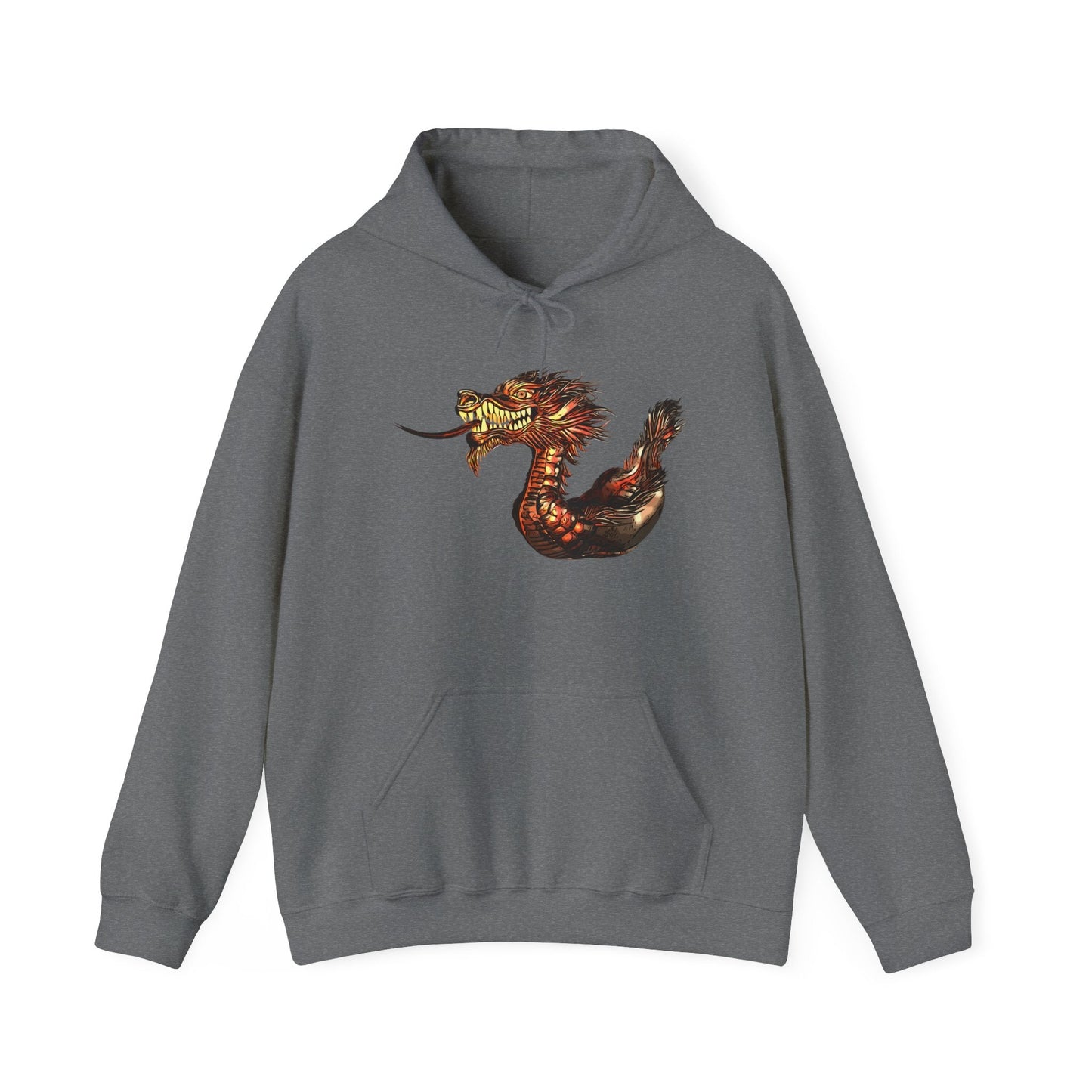 Dragon Boat Unisex Hoodie Breathable Cotton Blend for Race Days - S / Graphite Heather - Hoodie
