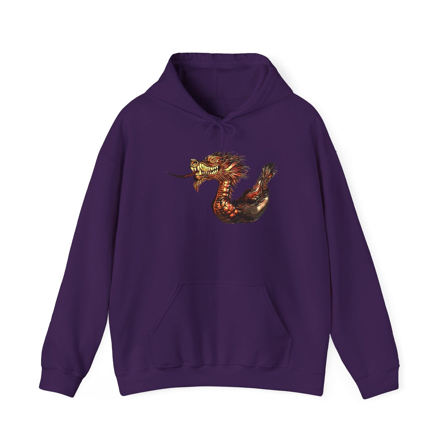 Dragon Boat Unisex Hoodie Breathable Cotton Blend for Race Days - S / Purple - Hoodie