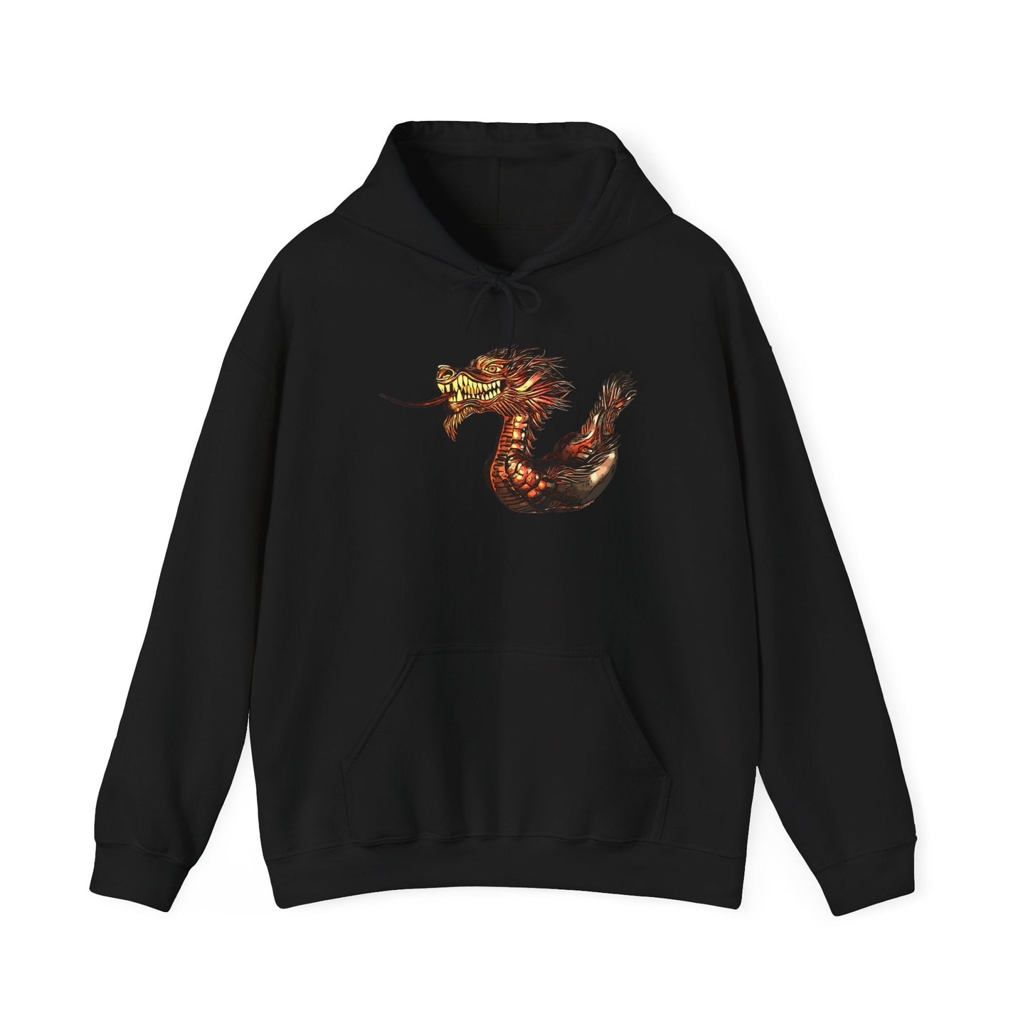 Dragon Boat Unisex Hoodie Breathable Cotton Blend for Race Days - S / Black - Hoodie