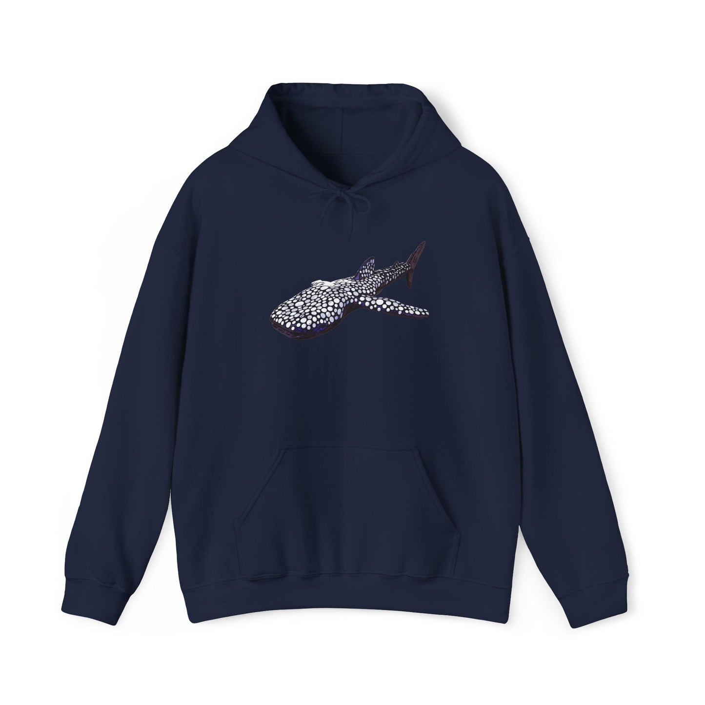 Whale Shark Unisex Heavy Blend™ Hooded Sweatshirt - Navy / S - Hoodie