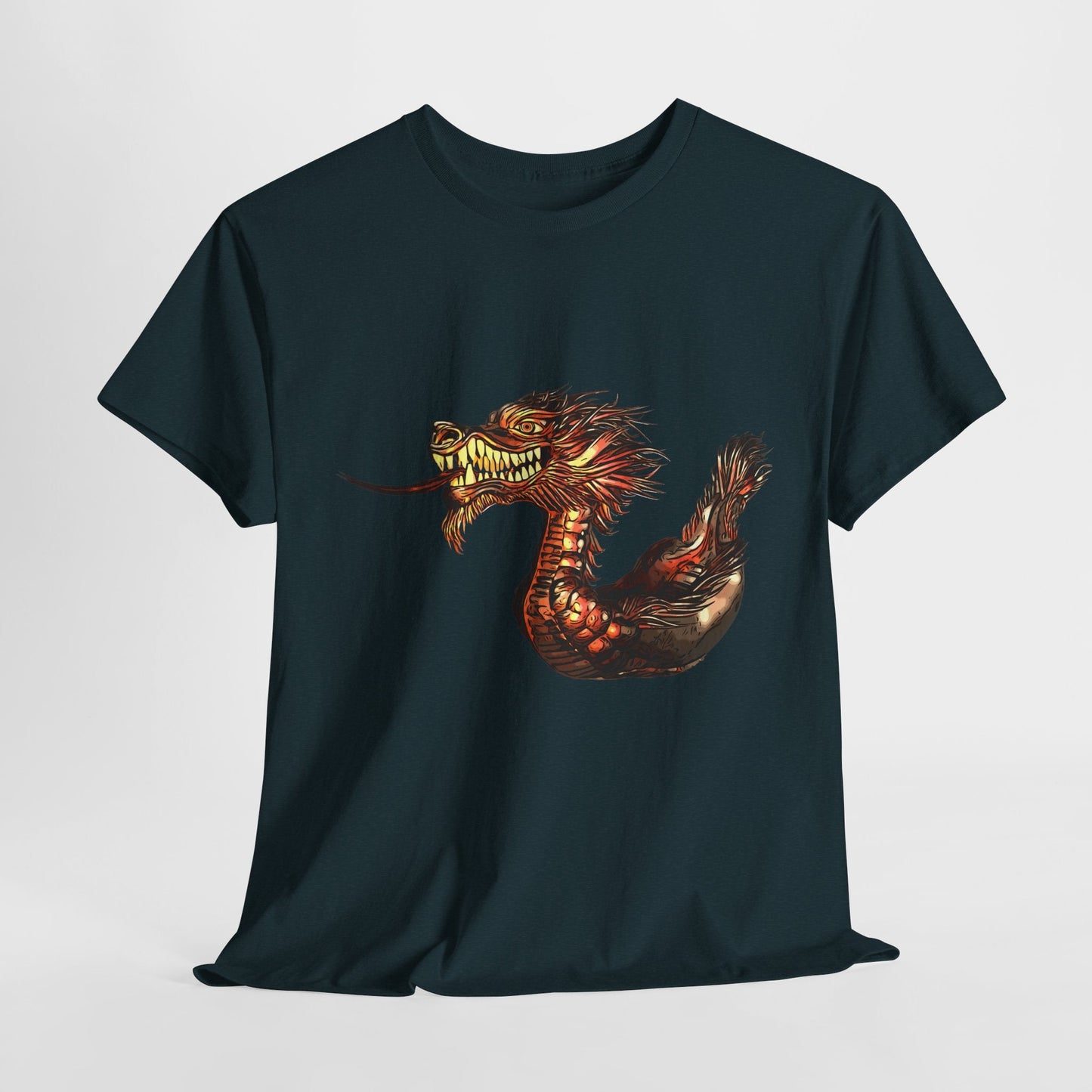 Dragon Boat Unisex Heavy Cotton Tee - Midnight / S - T-Shirt