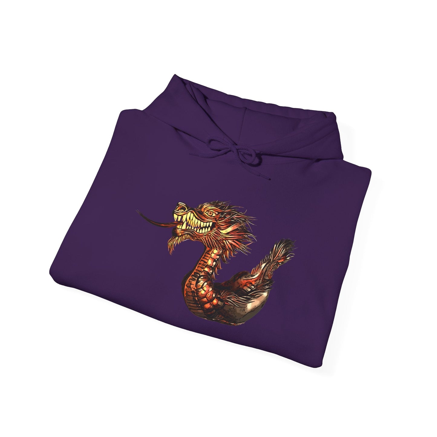 Dragon Boat Unisex Hoodie Breathable Cotton Blend for Race Days - Hoodie