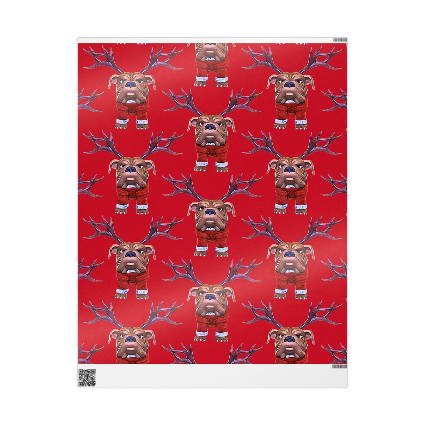 Reindog Wrapping Paper