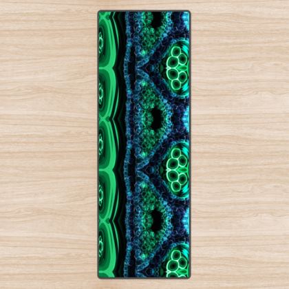 "Malachite" Yoga Mat