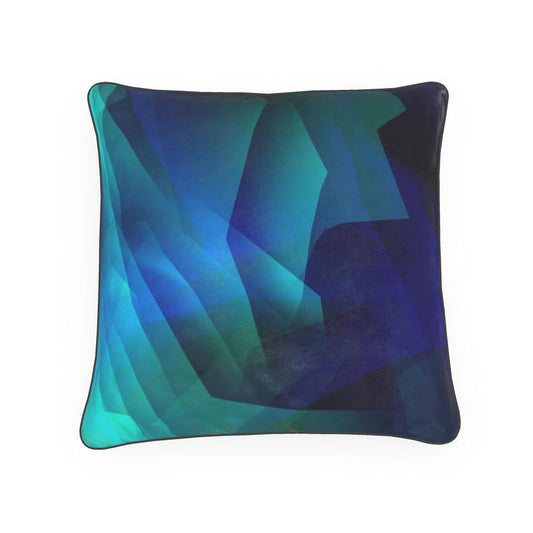 16" Square "Boulder Opal" Designer Custom Pillow