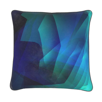 16" Square "Boulder Opal" Designer Custom Pillow