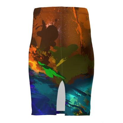 "Subtle Rainbow Explosion" Custom Pencil Skirt