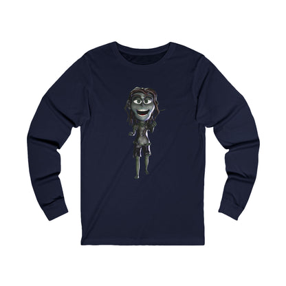 Zoe the Zombie Unisex Jersey Long Sleeve Tee