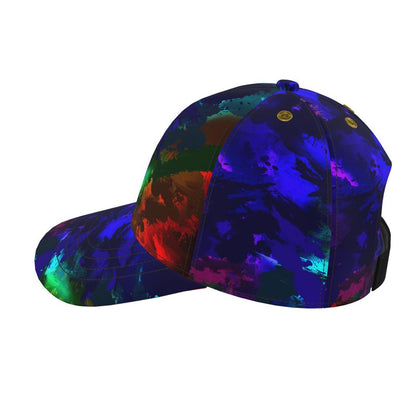 "Rainbow Color Explosion" Baseball Cap