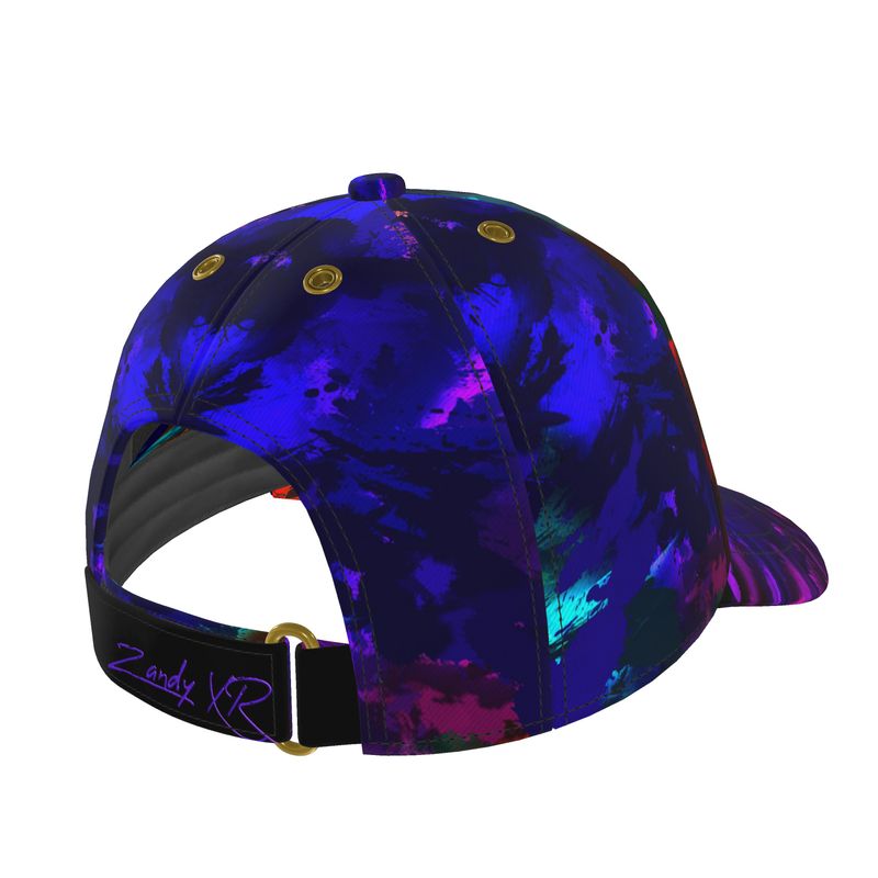 "Rainbow Color Explosion" Baseball Cap