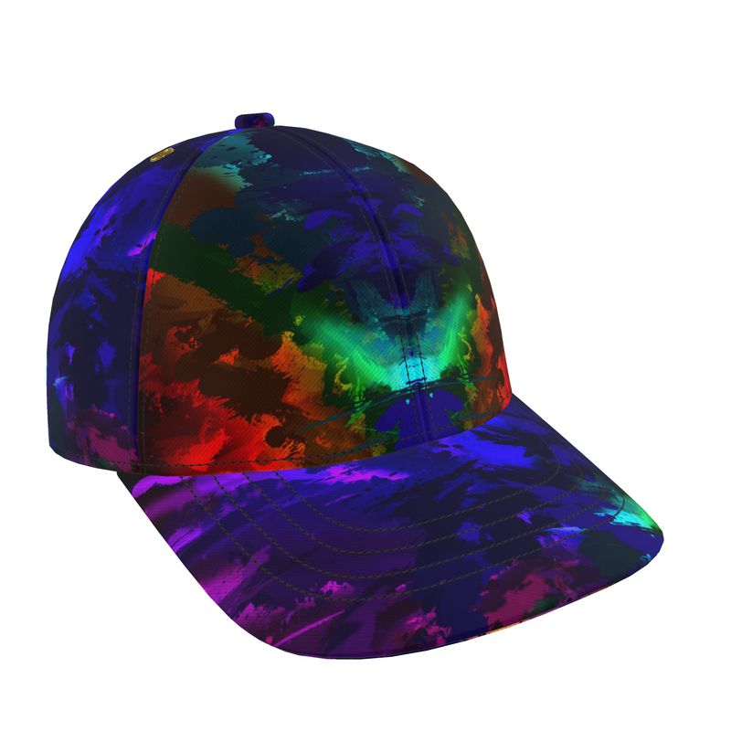 "Rainbow Color Explosion" Baseball Cap