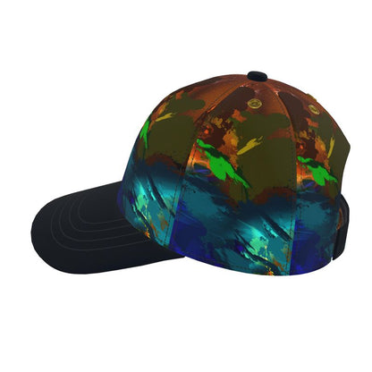 "Subtle Rainbow Color Explosion" Baseballl Cap