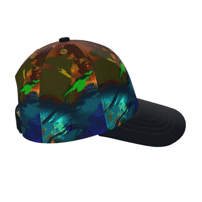 "Subtle Rainbow Color Explosion" Baseballl Cap