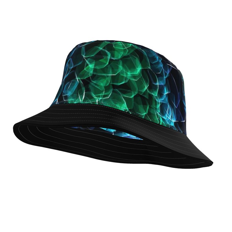 "Malachite" Custom Narrow Brim Bucket Hat