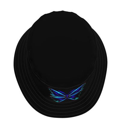 "Flutter" Custom Narrow Brim Bucket Hat