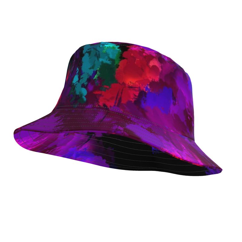 "Chromatic Release" Custom Narrow Brim Bucket Hat