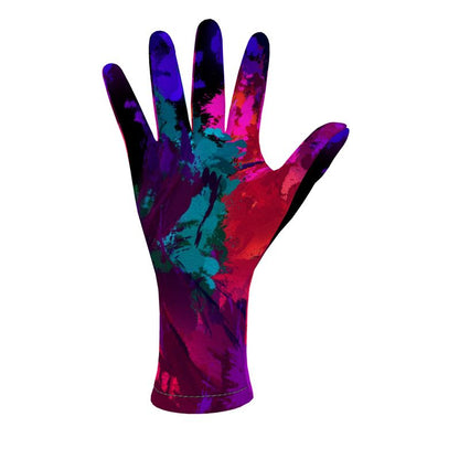 "Chromatic Release" Custom Fleece Gloves