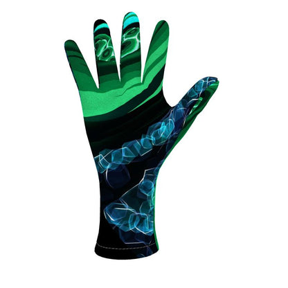 "Malachite" Fleece Gloves