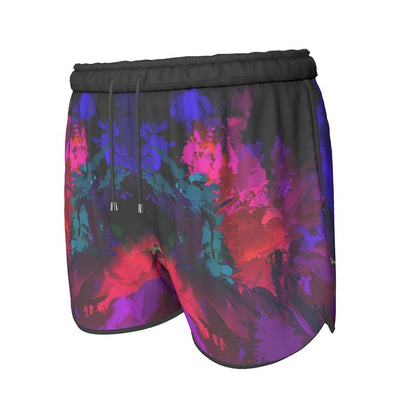 "Chromatic Release" Custom Womens Running Shorts