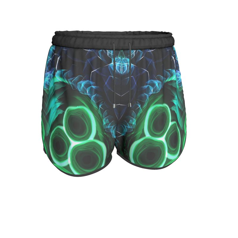 "Malachite" Custom Running Shorts