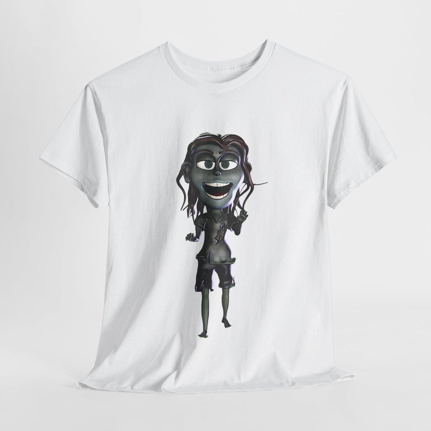 Zoe the Zombie Unisex Heavy Cotton Tee