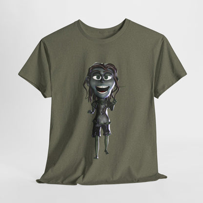 Zoe the Zombie Unisex Heavy Cotton Tee