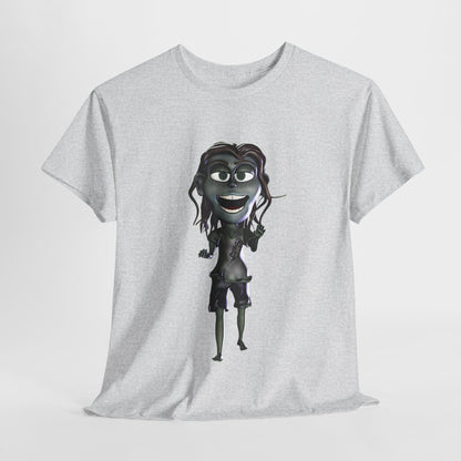 Zoe the Zombie Unisex Heavy Cotton Tee