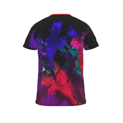 Chromatic Release Cut and Sew All Over Print T-Shirt