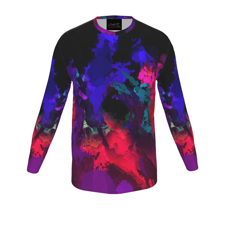 Chromatic Release Long Sleeve V Neck Tee