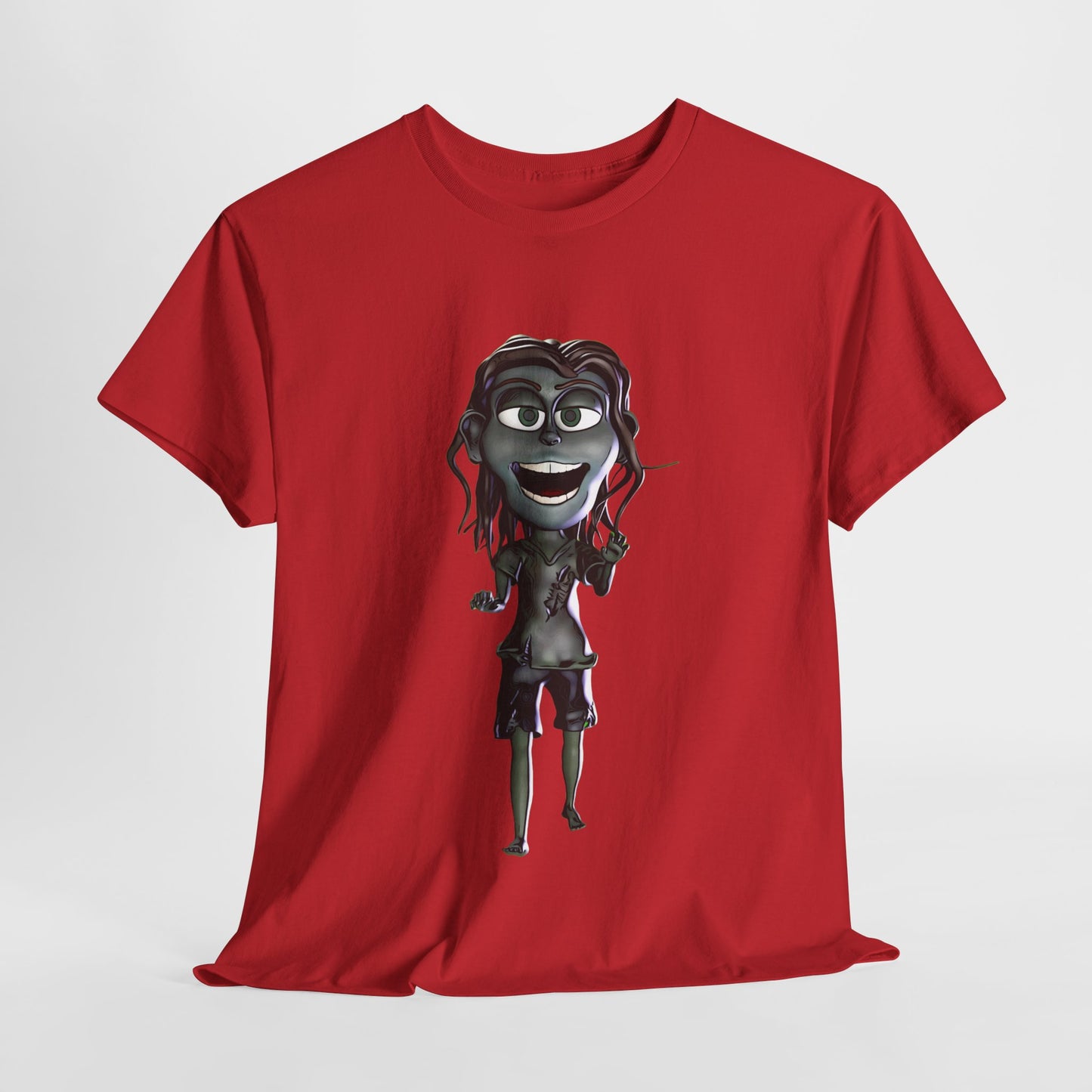 Zoe the Zombie Unisex Heavy Cotton Tee