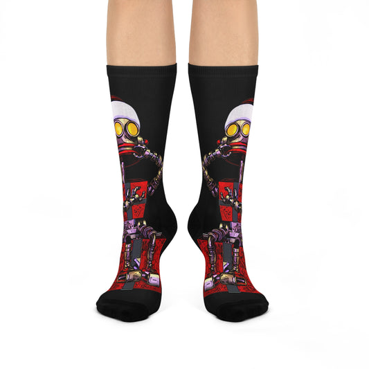 Tech the Halls! Cushioned Crew Socks