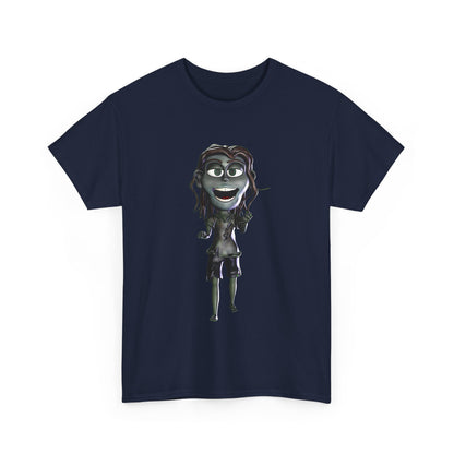 Zoe the Zombie Unisex Heavy Cotton Tee