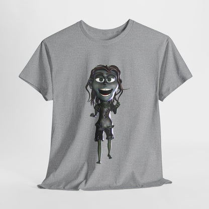 Zoe the Zombie Unisex Heavy Cotton Tee