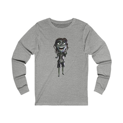 Zoe the Zombie Unisex Jersey Long Sleeve Tee