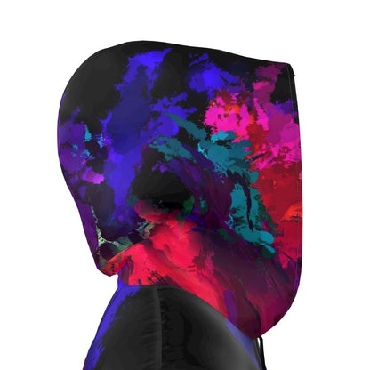 "Chromatic Release" Women's Hooded Breathable Rain Jacket