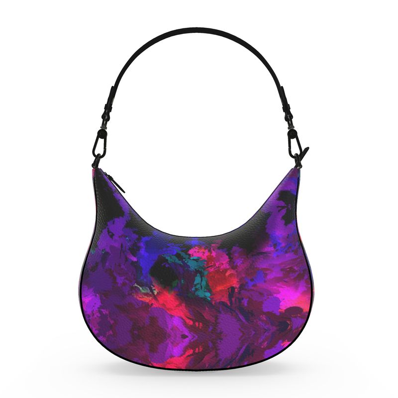 "Chromatic Release" Custom Curve Hobo Bag