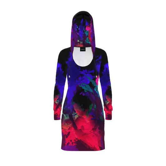 "Chromatic Release" Hoody Dress