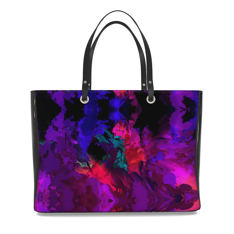 Large "Chromatic Release" Custom Handbags (Vinyl Shown)