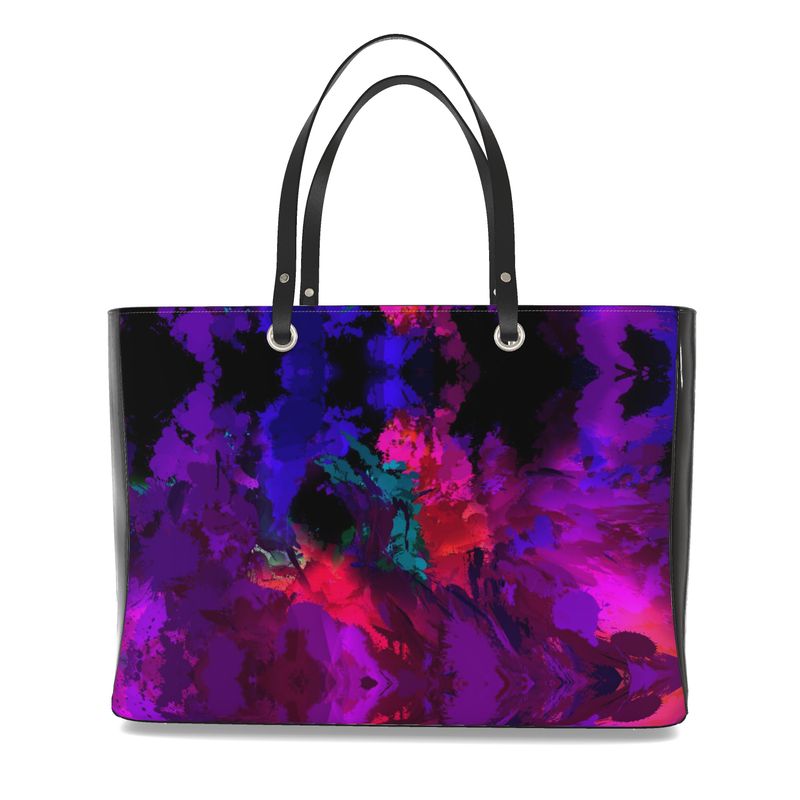 Large "Chromatic Release" Custom Handbags (Vinyl Shown)