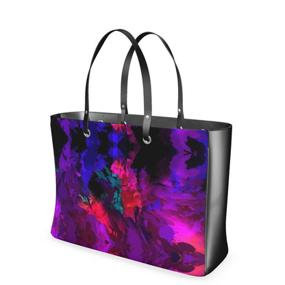 Large "Chromatic Release" Custom Handbags (Vinyl Shown)