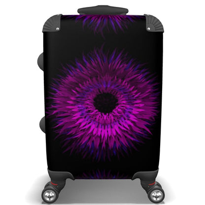 "Floral Glitch" Luggage