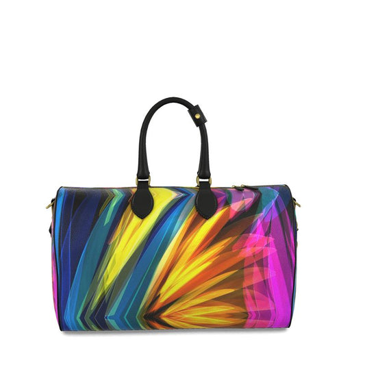 "Glass Butterfly" Bubble Nappa Leather Duffle Bag (Large)