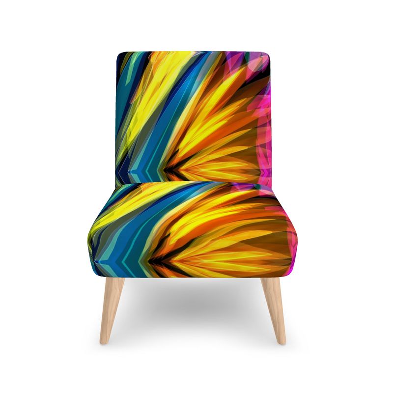 "Glass Butterfly" Occasional Chair