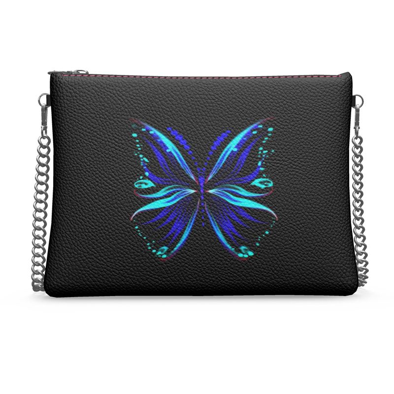 "Flutter" Custom Crossbody Bag With Chain