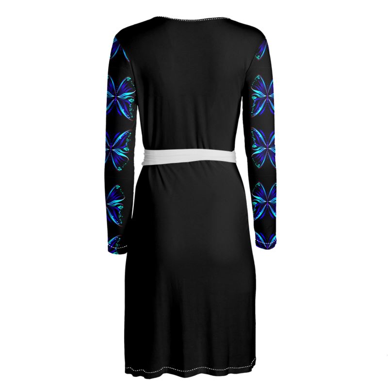 "Flutter" Wrap Dress