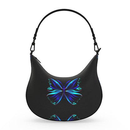 "Flutter" Custom Curve Hobo Bag