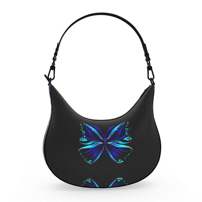 "Flutter" Custom Curve Hobo Bag