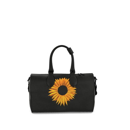 Small "Sunflower Dreams" Nappa Leather Duffle Bag