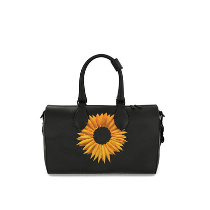 Small "Sunflower Dreams" Nappa Leather Duffle Bag