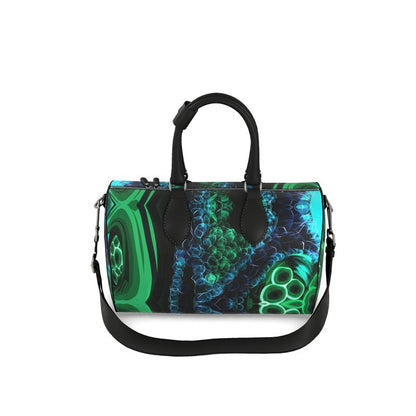 Small "Malachite" Nappa Leather Duffle Bag